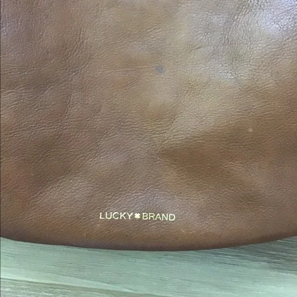 Lucky Brand Leather Hobo Purse - Picture 5 of 9